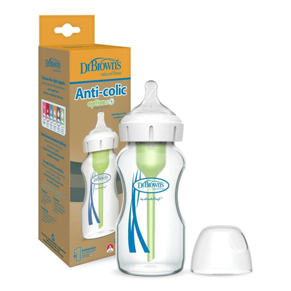 Dr Browns Mamadera Mamadera Boca Ancha Vidrio 270ml - Dr Browns WB91700