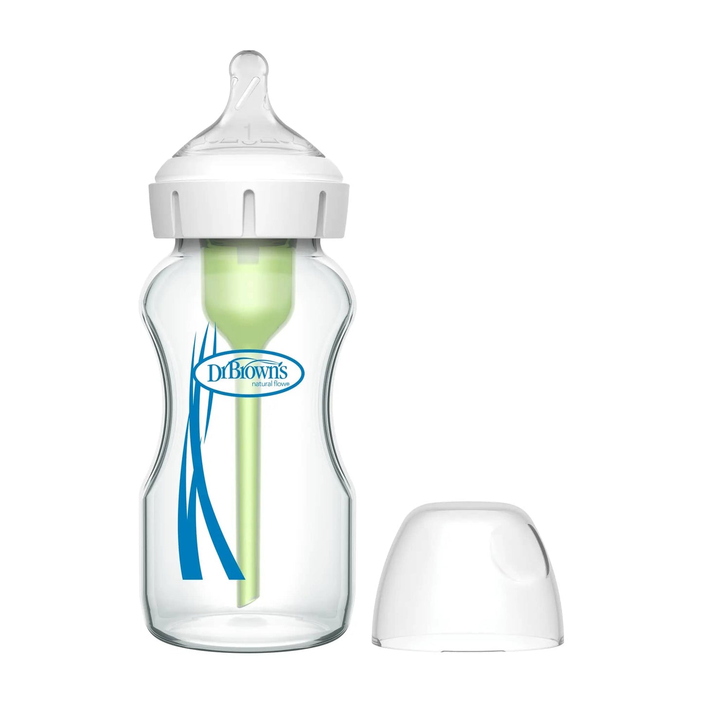 Dr Browns Mamadera Mamadera Boca Ancha Vidrio 270ml - Dr Browns WB91700
