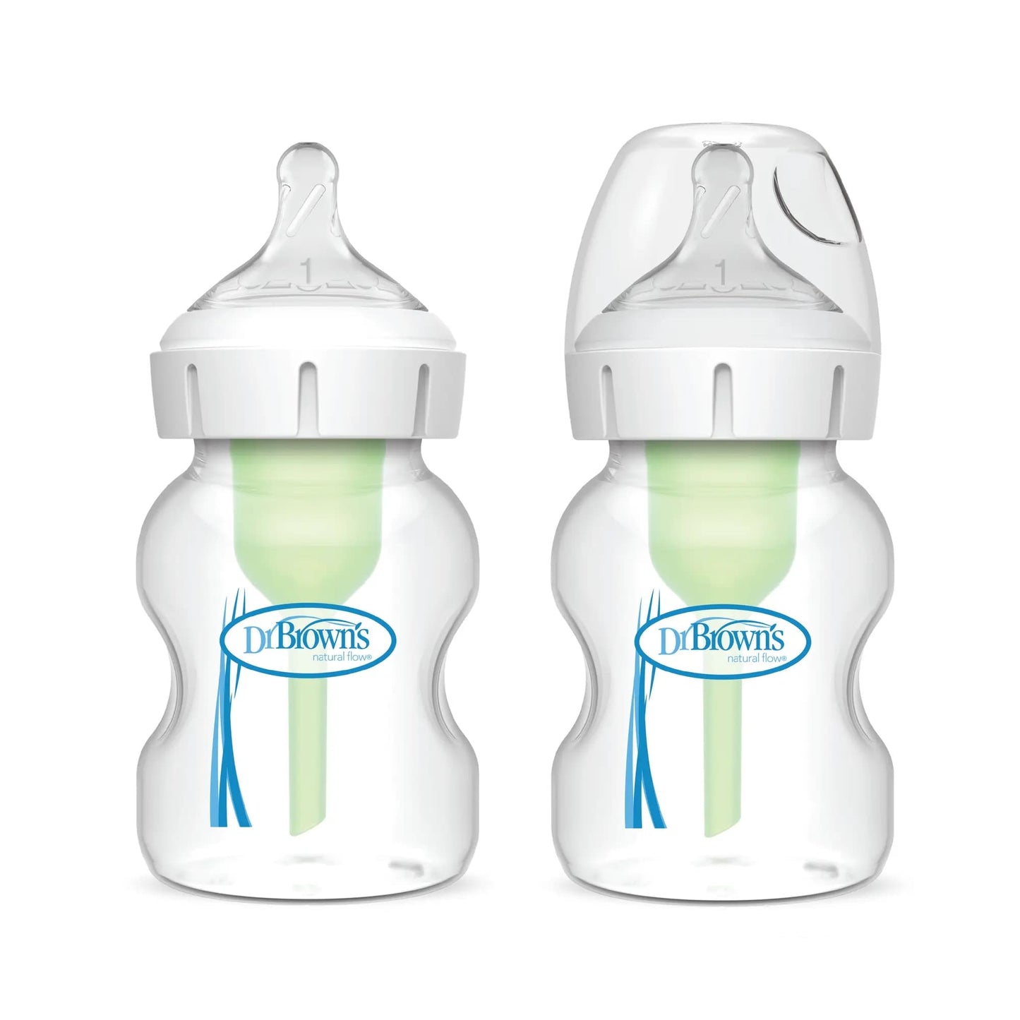 Dr Browns Mamadera Pack 2 Mamaderas Boca Ancha 150ml - Dr Browns WB52600