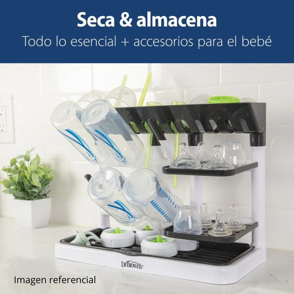Dr Browns Mamadera Rack de Secado Universal - Dr Browns AC267