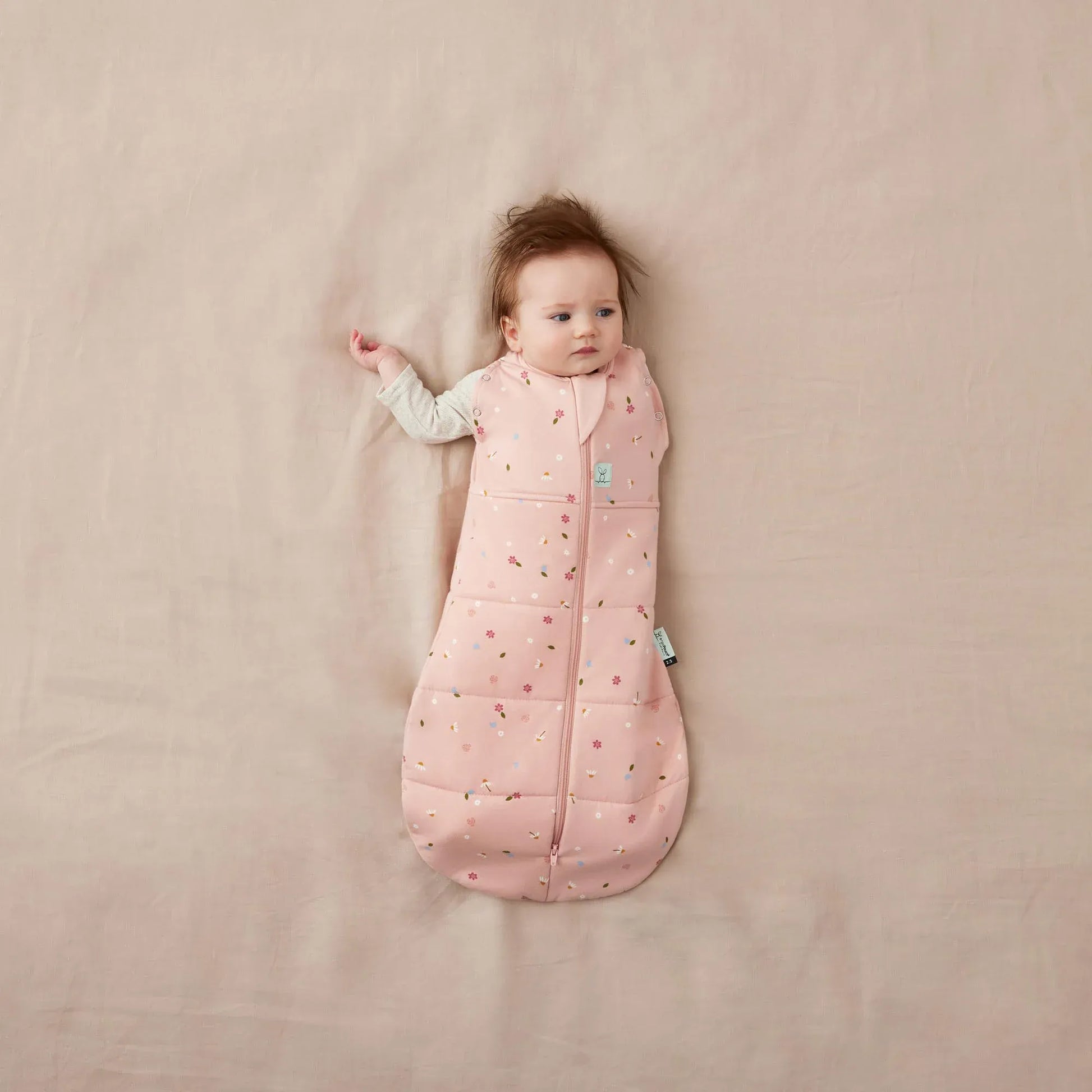 Ergopocuh Sacos de Dormir Cocoon Swaddle Bag TOG 2.5  3 a 6 Meses Daisies- Ergopouch 9352240022481