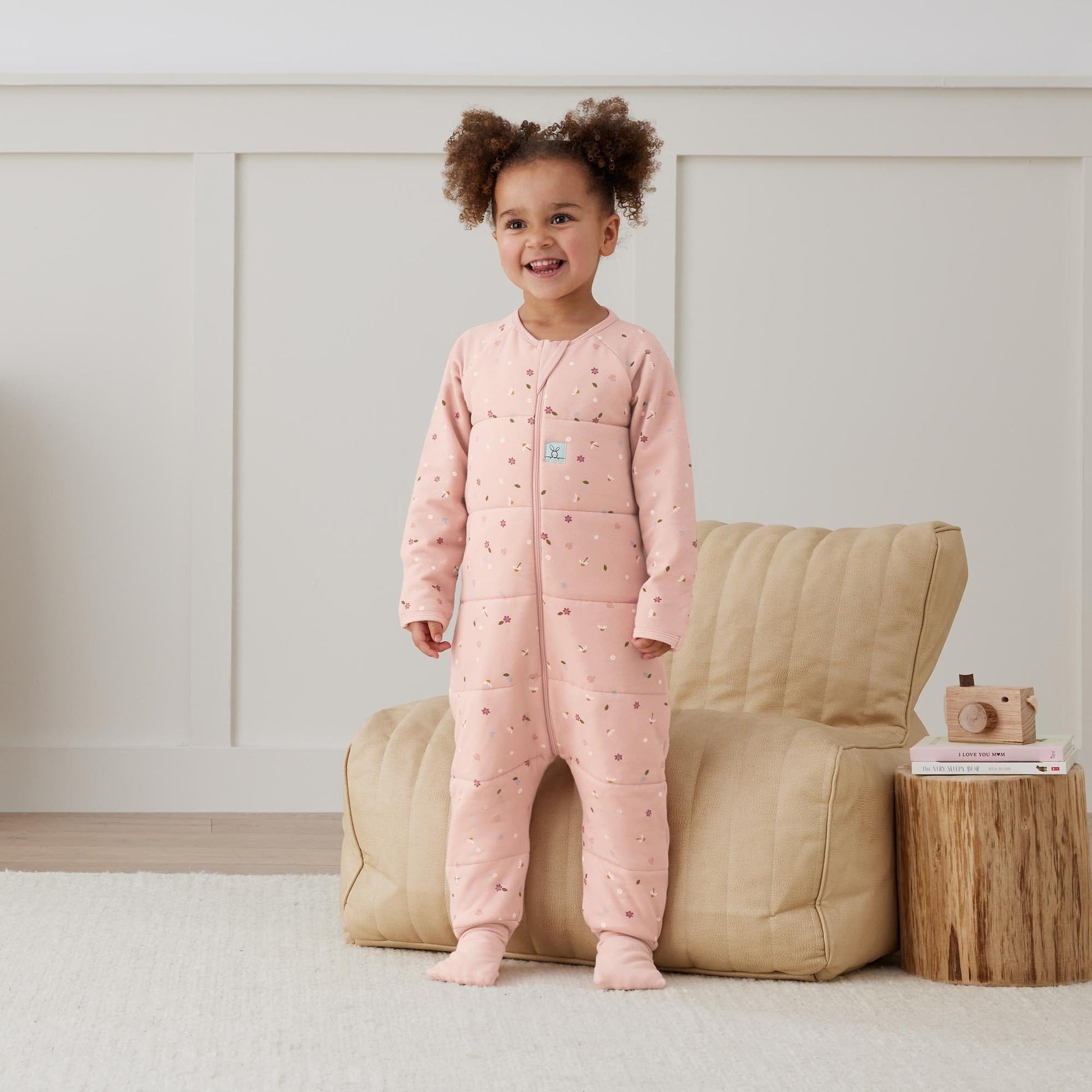 Ergopocuh Sacos de Dormir Sleep Onesie TOG 2.5  12 a 24 Meses Daisies - Ergopouch 9352240024379
