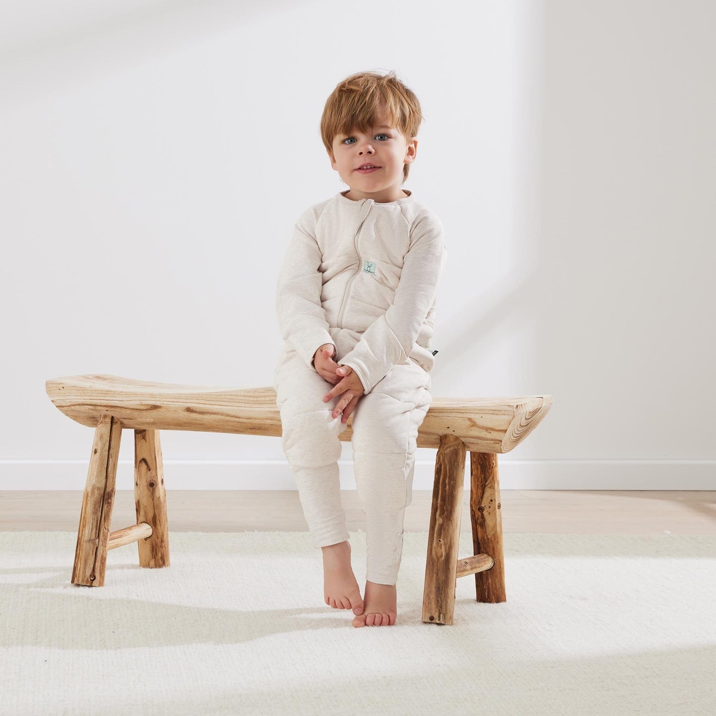 Ergopocuh Sacos de Dormir Sleep Onesie TOG 2.5  12 a 24 Meses Oatmeal Marle - Ergopouch 9352240024355