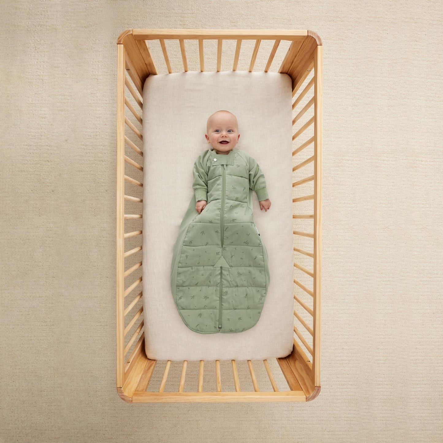 Ergopocuh Sacos de Dormir Sleep Suit Bag TOG 2.5  3 a 12 Meses Willow - Ergopouch 9352240023921