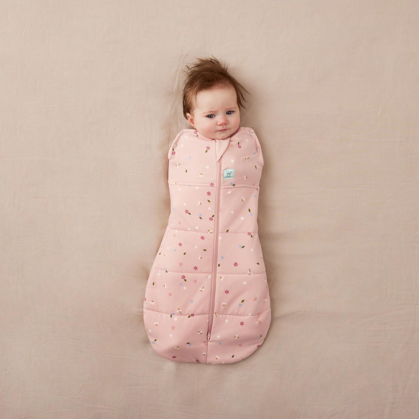 Ergopouch Sacos de Dormir Cocoon Swaddle Bag TOG 2.5 0 a 3 Meses Daisies - Ergopouch 9352240022320