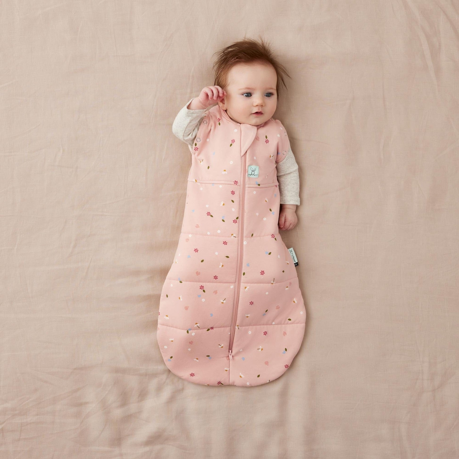 Ergopouch Sacos de Dormir Cocoon Swaddle Bag TOG 2.5 0 a 3 Meses Daisies - Ergopouch 9352240022320