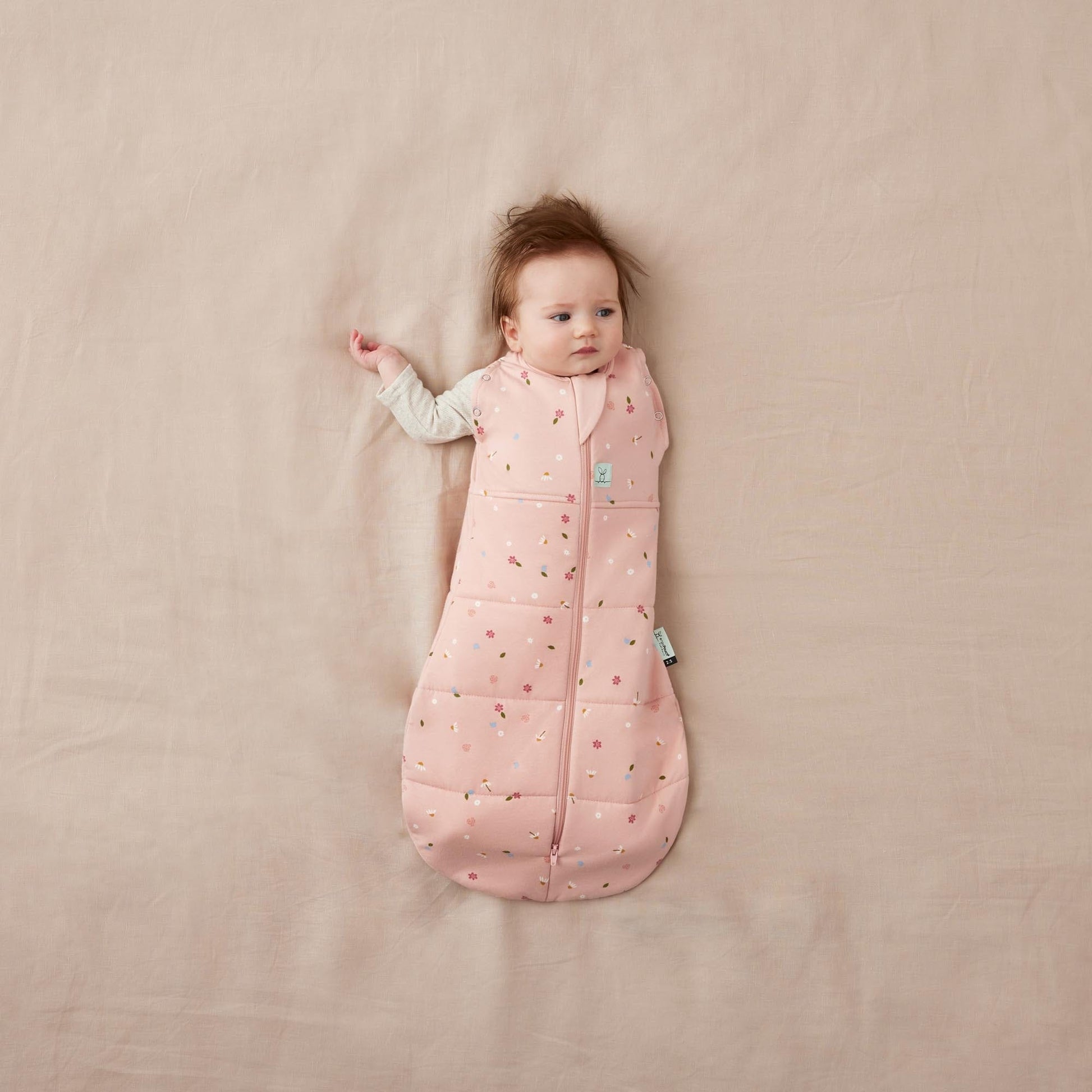 Ergopouch Sacos de Dormir Cocoon Swaddle Bag TOG 2.5 0 a 3 Meses Daisies - Ergopouch 9352240022320