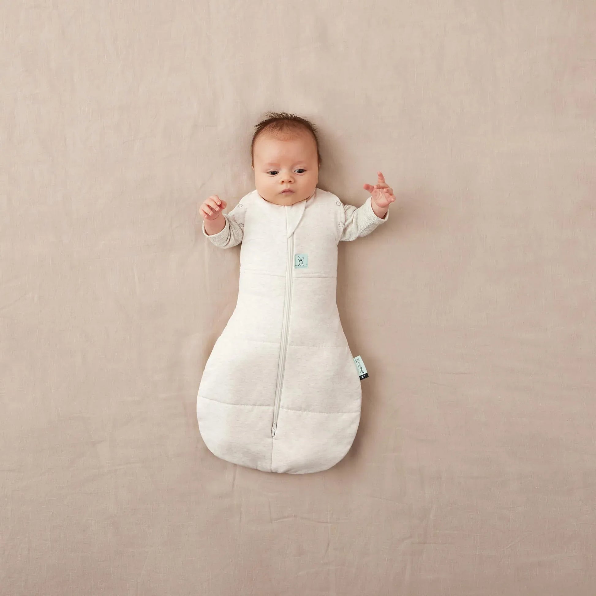 Ergopouch Sacos de Dormir Cocoon Swaddle Bag TOG 3.5  0 a 3 Meses Oatmeal- Ergopouch 9352240026922
