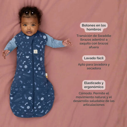 Ergopouch Sacos de Dormir Cocoon Swaddle Bag TOG 3.5  0 a 3 Meses Oatmeal- Ergopouch 9352240026922