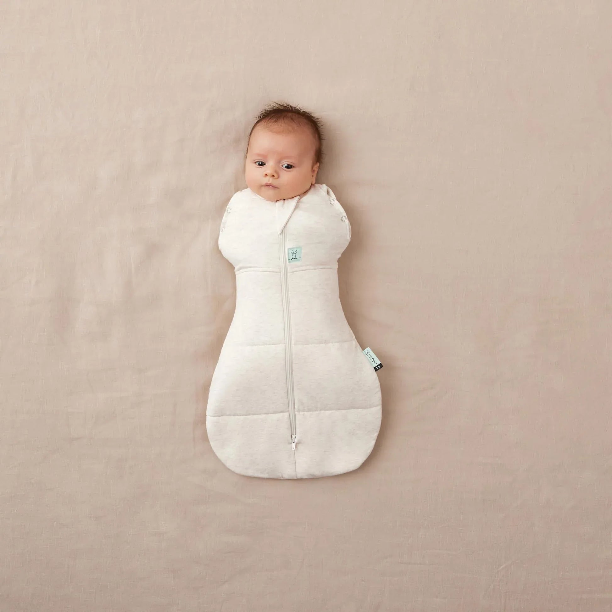 Ergopouch Sacos de Dormir Cocoon Swaddle Bag TOG 3.5  0 a 3 Meses Oatmeal- Ergopouch 9352240026922