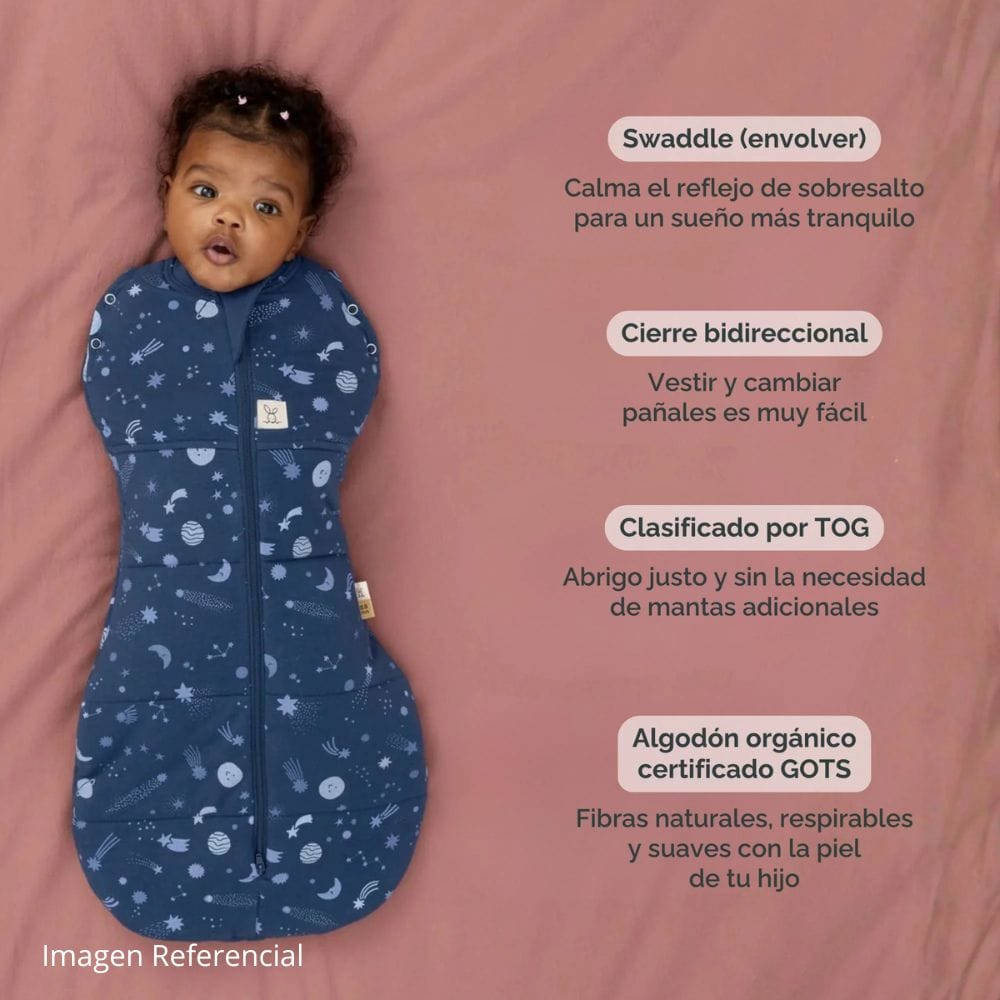Ergopouch Sacos de Dormir Cocoon Swaddle Bag TOG 3.5  0 a 3 Meses Willow - Ergopouch 9352240026939