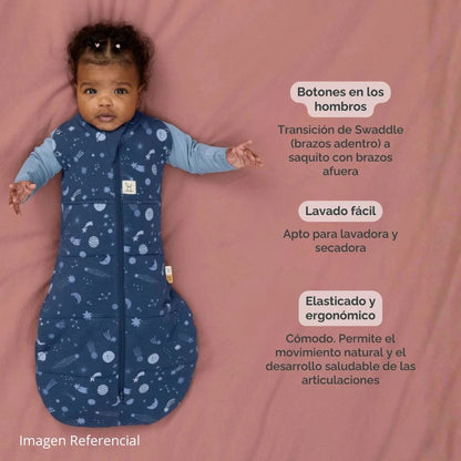 Ergopouch Sacos de Dormir Cocoon Swaddle Bag TOG 3.5  0 a 3 Meses Willow - Ergopouch 9352240026939