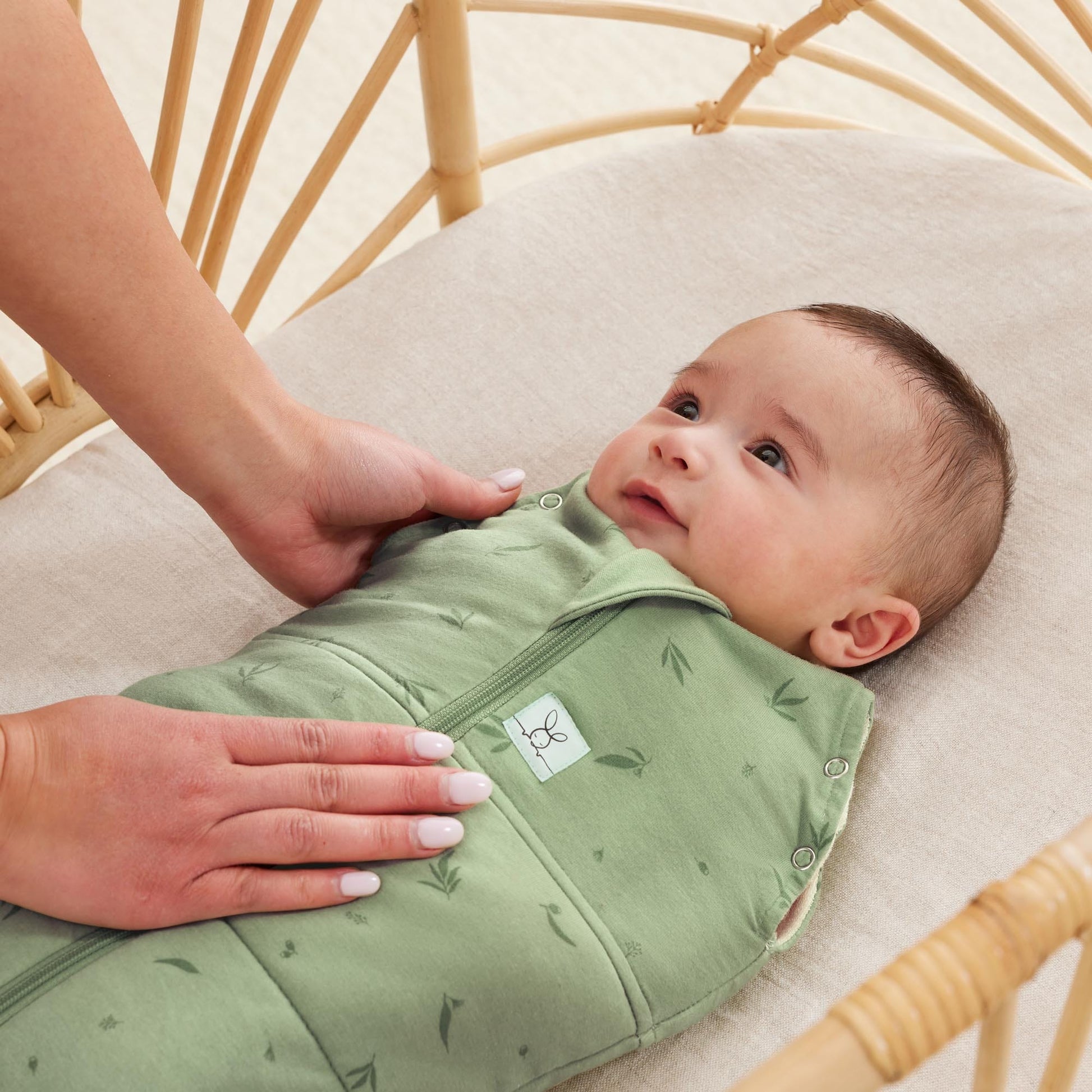 Ergopouch Sacos de Dormir Cocoon Swaddle Bag TOG 3.5  3 a 6 Meses Willow - Ergopouch 9352240026977