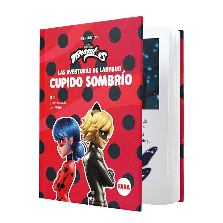 Faba Cuentacuentos Libro Cupido Sombrío Las aventuras de Ladybug - Faba BKE15201