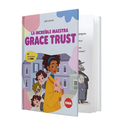 Faba Cuentacuentos Libro Faba La increíble maestra Grace Trust - Faba BKE10001