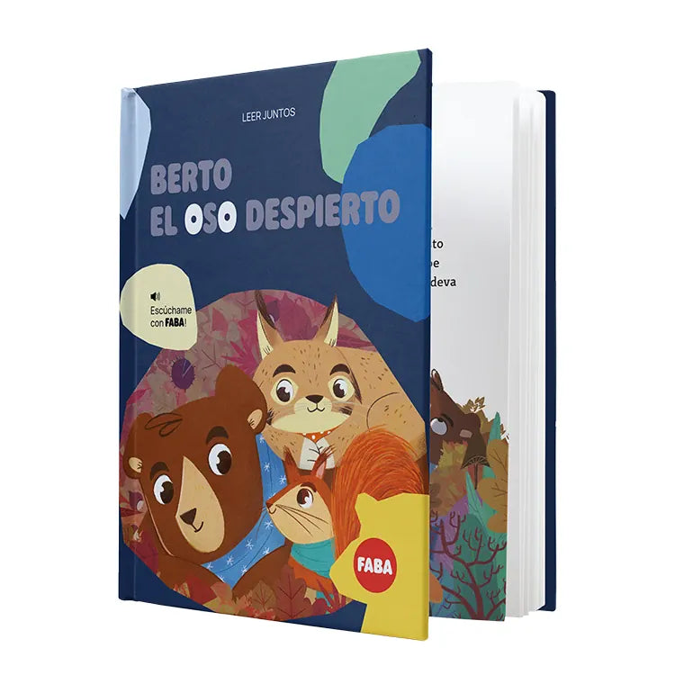Faba Cuentacuentos Libro para cuentacuentos Faba Berto el oso despierto - Faba BKE10002