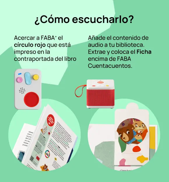 Faba Cuentacuentos Libro para cuentacuentos Faba Berto el oso despierto - Faba BKE10002
