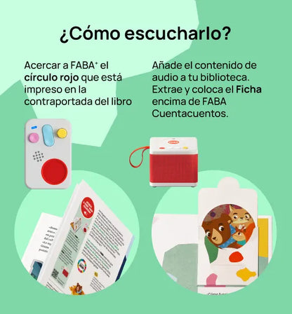 Faba Cuentacuentos Libro para cuentacuentos Faba Berto el oso despierto - Faba BKE10002