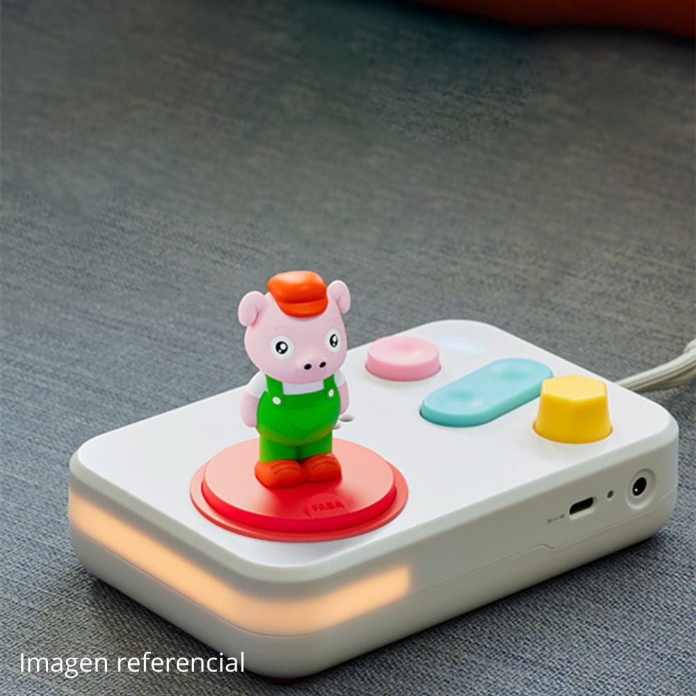 Faba Cuentacuentos Personaje sonoro para cuentacuentos Faba los tres chanchitos y otro cuento FFL10002