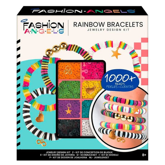 Fashion Angels Arte / Manualidades Kit de pulseras Rainbow - Fashion Angels FA12568