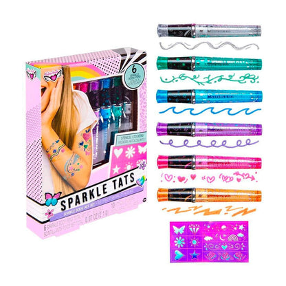 FASHION ANGELS Arte / Manualidades Marcadores Sparkle Tattoo - Fashion Angels FA12674