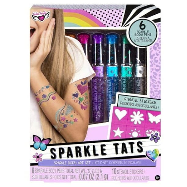 FASHION ANGELS Arte / Manualidades Marcadores Sparkle Tattoo - Fashion Angels FA12674
