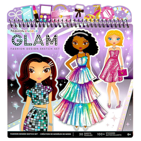 Fashion Angels Arte / Manualidades Set Glam de Diseño de Moda - Fashion Angels FA13483