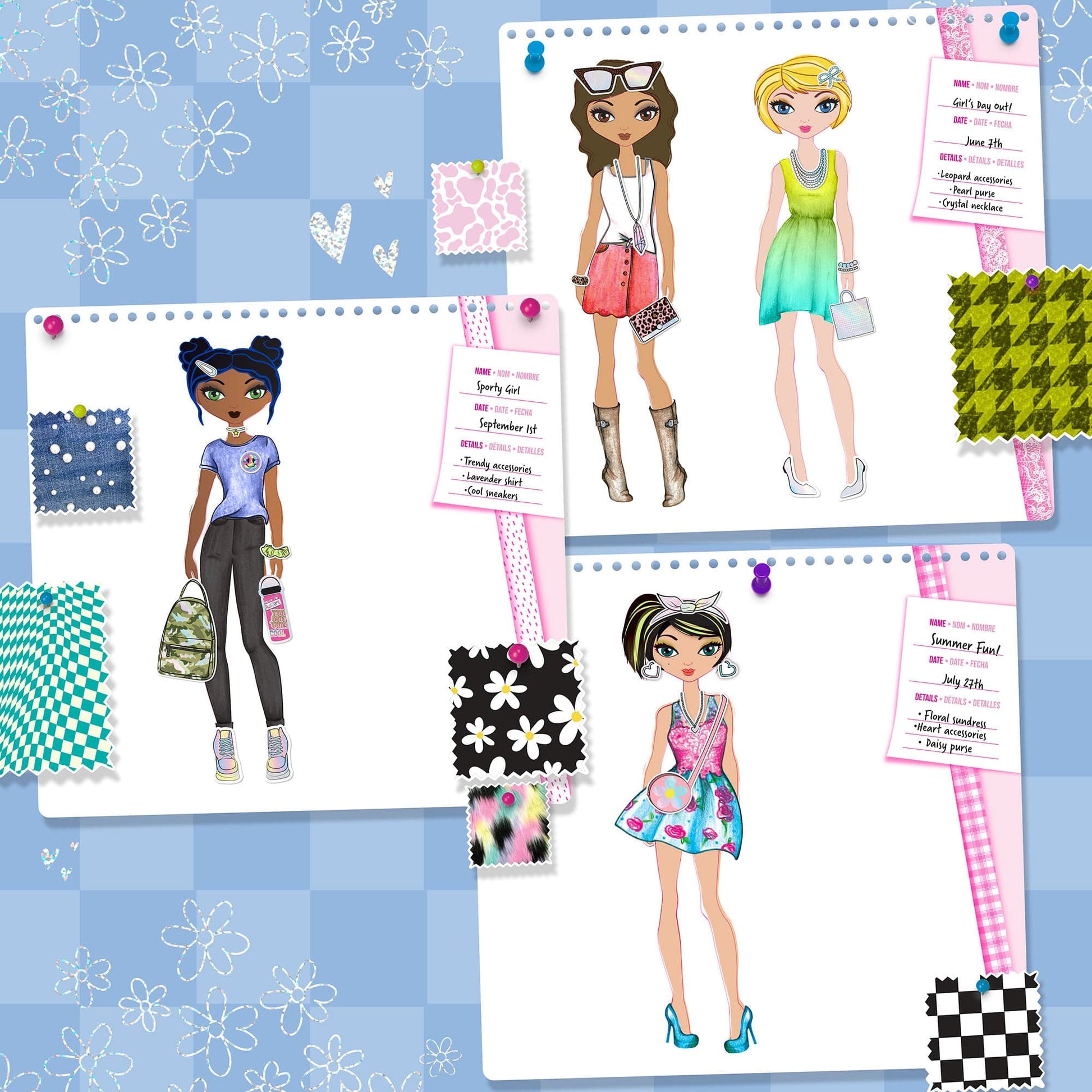 Fashion Angels Libro Actividades Cuaderno de Dibujo Fashionista - Fashion Angels FA13243