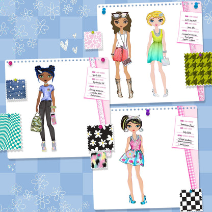 Fashion Angels Libro Actividades Cuaderno de Dibujo Fashionista - Fashion Angels FA13243
