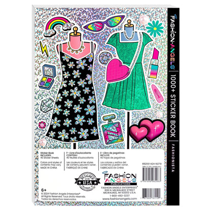 Fashion Angels Sticker Libro de Stickers de Moda con Hojas para Coleccionar - Fashion Angels FA78119