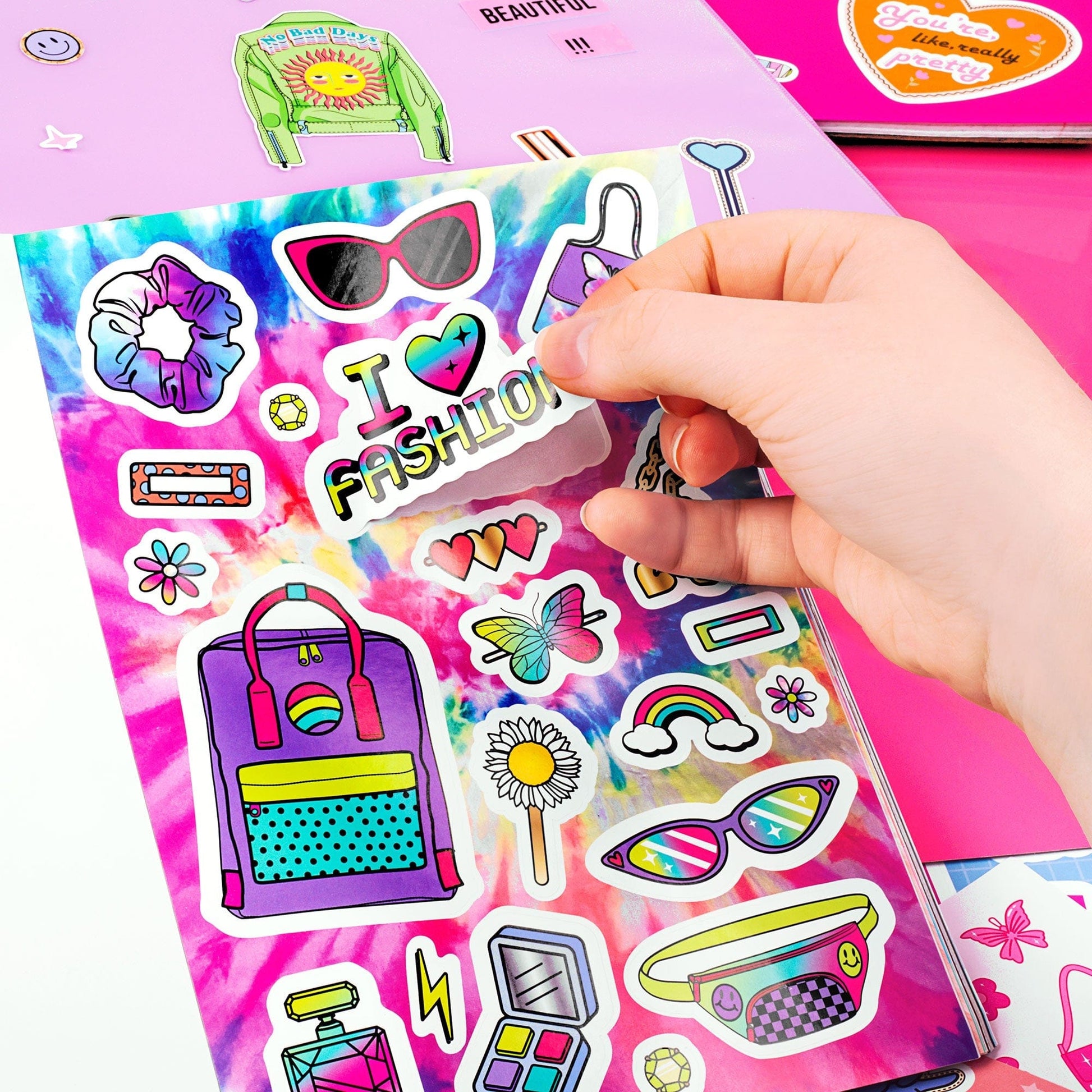 Fashion Angels Sticker Libro de Stickers de Moda con Hojas para Coleccionar - Fashion Angels FA78119
