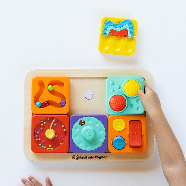 Fat brain toys Juguetes de actividades para bebés Tablero de Actividades Play Tab Essential Set - Fat Brain Toys FA509-1