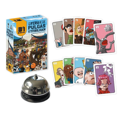 Fractal Juegos Juegos de mesa Juego de mesa La feria de las pulgas de Titirilquén - Fractal Juegos FDP20221FJ