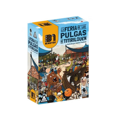Fractal Juegos Juegos de mesa Juego de mesa La feria de las pulgas de Titirilquén - Fractal Juegos FDP20221FJ