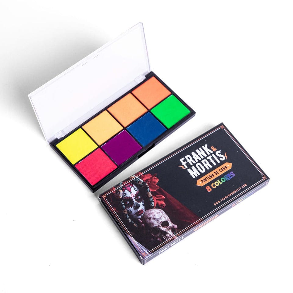 FRANK AND MORTIS Juegos de roles 8 Pinturas para colorear la piel FM-10241