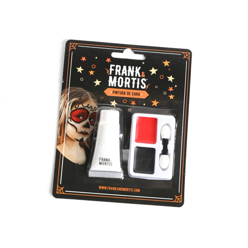 FRANK AND MORTIS Juegos de roles Pintura  para el rostro 3 colores FM-10449