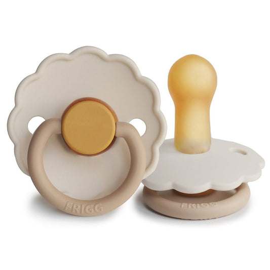 Frigg Chupete Chupete Redondo Caucho Natural X1 Daisy Talla 2 Chamomilla - Frigg FRI76022462
