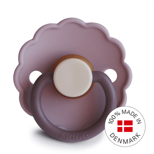 Frigg Chupete Chupete Redondo de Caucho Natural X1 Daisy Talla 1 Lavender Haze - Frigg FRI10402