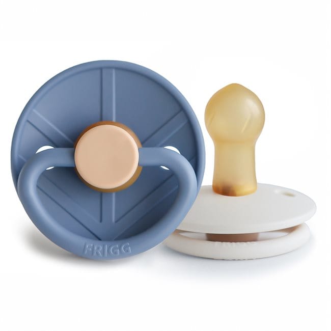 Frigg Chupete Chupete Redondo de Caucho Natural X2 Viking Talla 1 Harald / Sigrid  - Frigg FRI101536