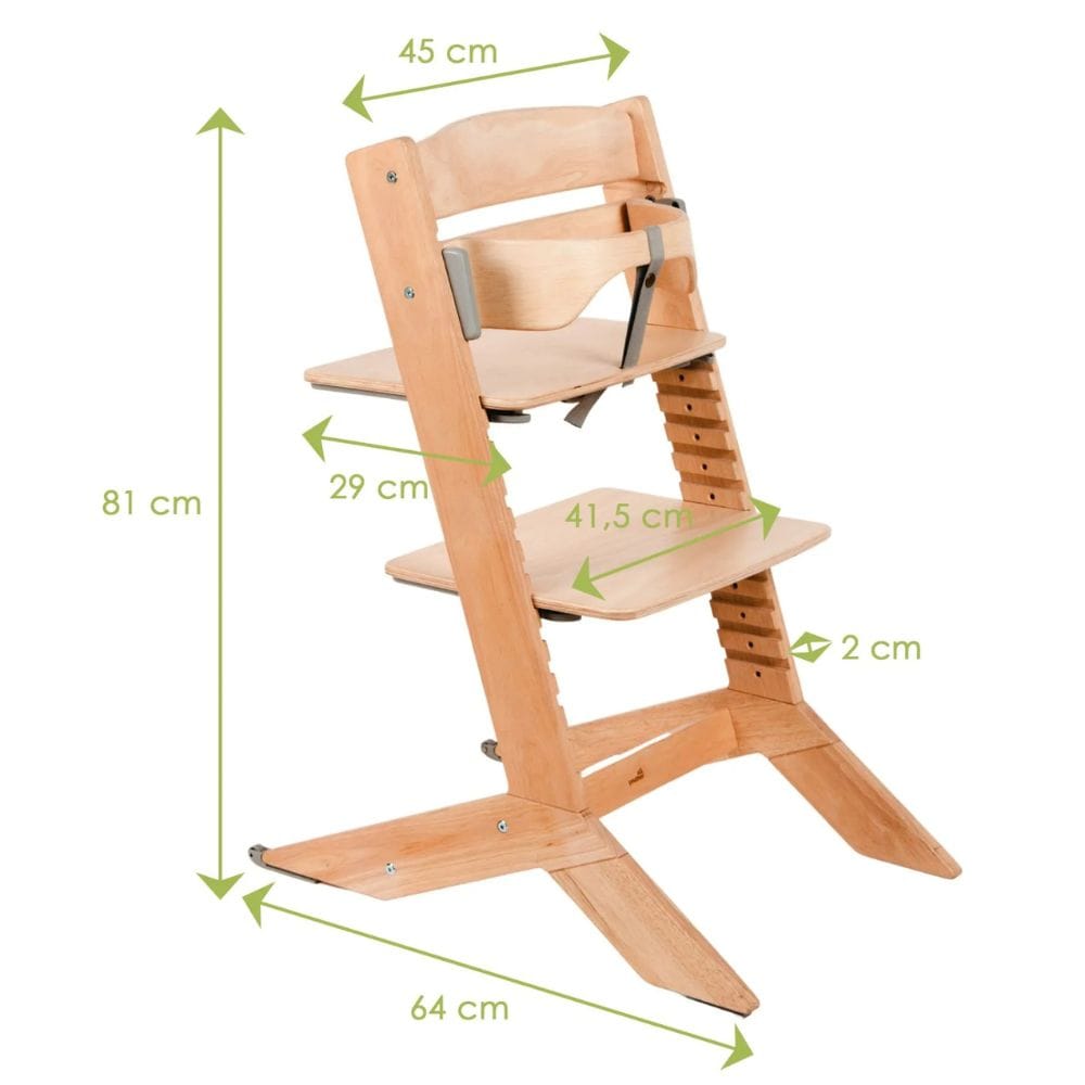 Geuther Sillas de comer Silla de comer Evolutiva Nala Natural - Geuther HCHTN742RPW555