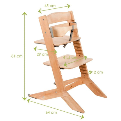 Geuther Sillas de comer Silla de comer Evolutiva Nala Natural - Geuther HCHTN742RPW555