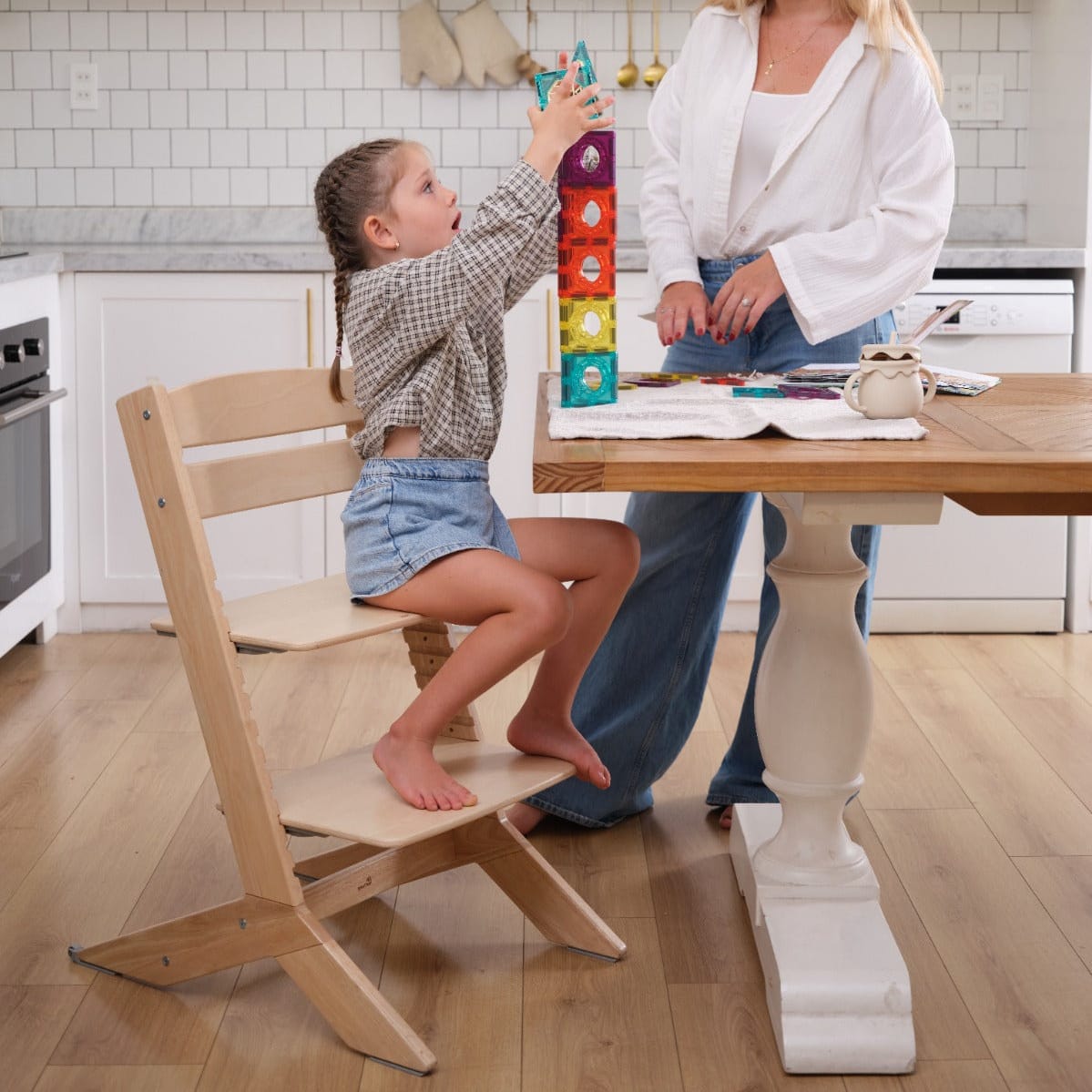 Geuther Sillas de comer Silla de comer Evolutiva Nala Silky Wood - Geuther HCHTN742RPW555