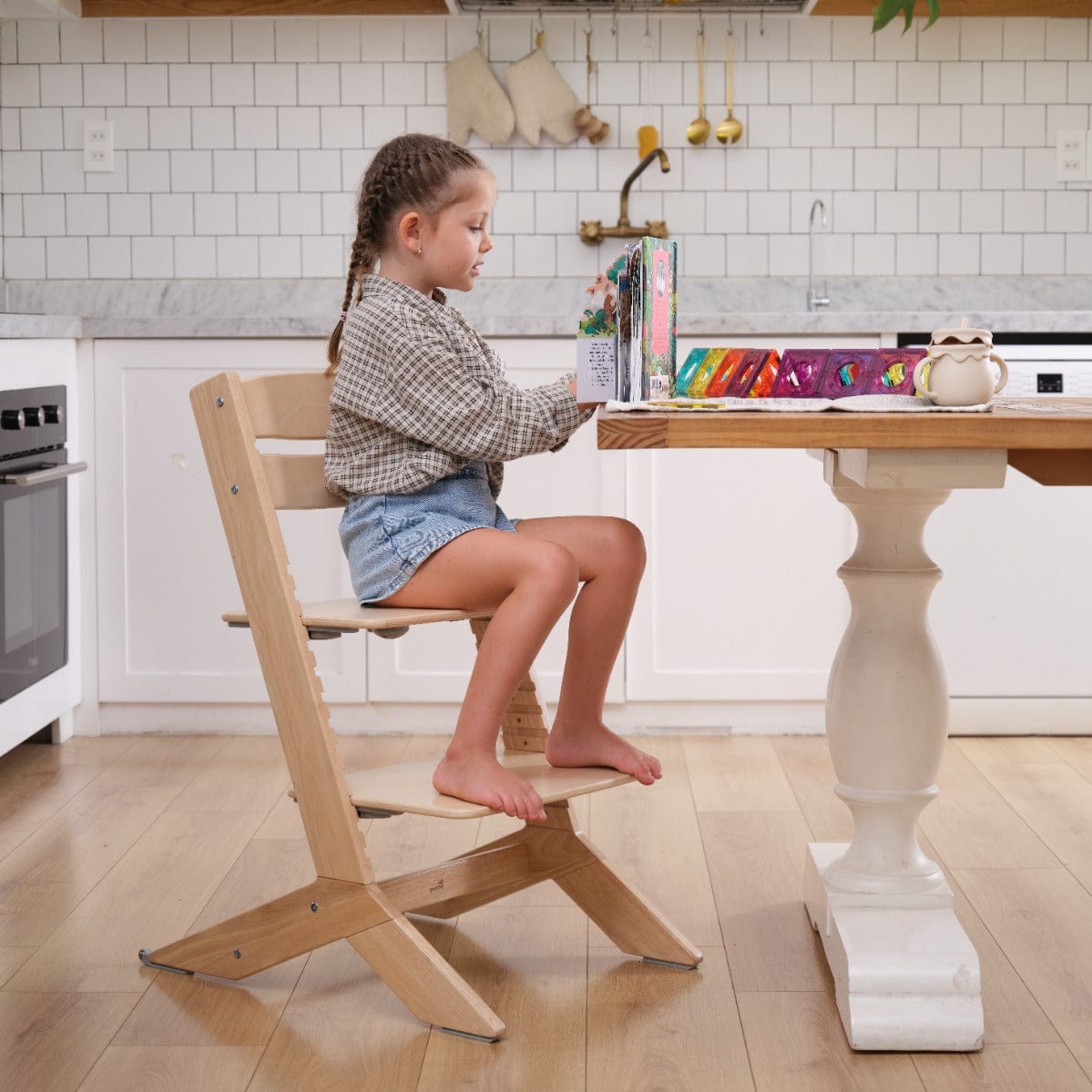 Geuther Sillas de comer Silla de comer Evolutiva Nala Silky Wood - Geuther HCHTN742RPW555