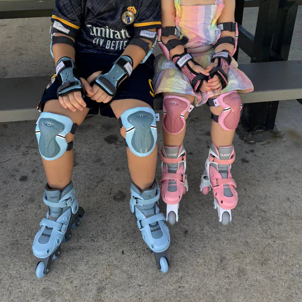 Globber Accesorios de Bicicletas Set de protecciones Junior Globber Pastel Blue TALLA XXS 540-200