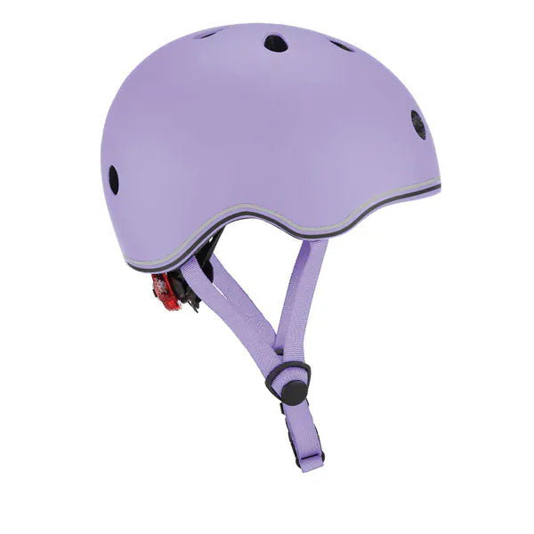 GLOBBER cascos Casco infantil Globber Go Up Lights Lavender- Globber 506-103