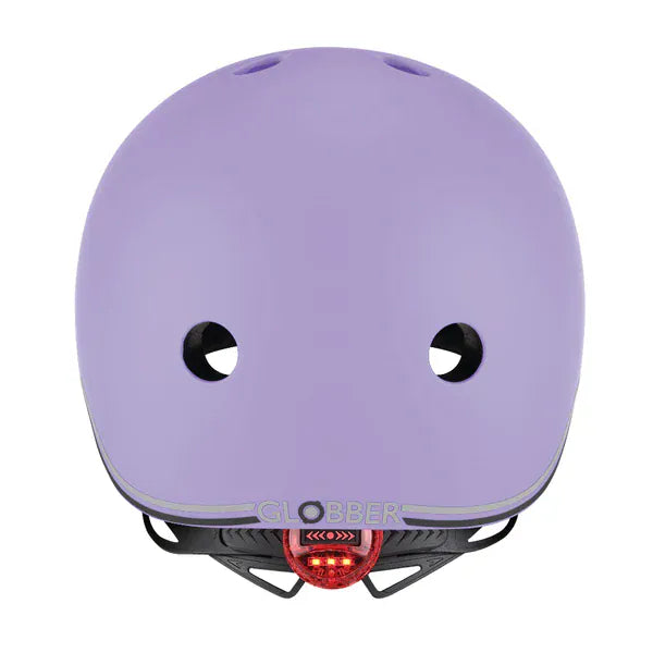 GLOBBER cascos Casco infantil Globber Go Up Lights Lavender- Globber 506-103