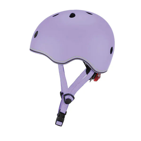 GLOBBER cascos Casco infantil Globber Go Up Lights Lavender- Globber 506-103