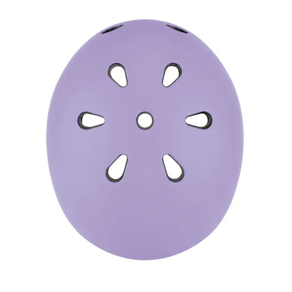 GLOBBER cascos Casco infantil Globber Go Up Lights Lavender- Globber 506-103