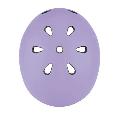 GLOBBER cascos Casco infantil Globber Go Up Lights Lavender- Globber 506-103