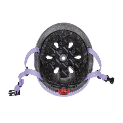 GLOBBER cascos Casco infantil Globber Go Up Lights Lavender- Globber 506-103